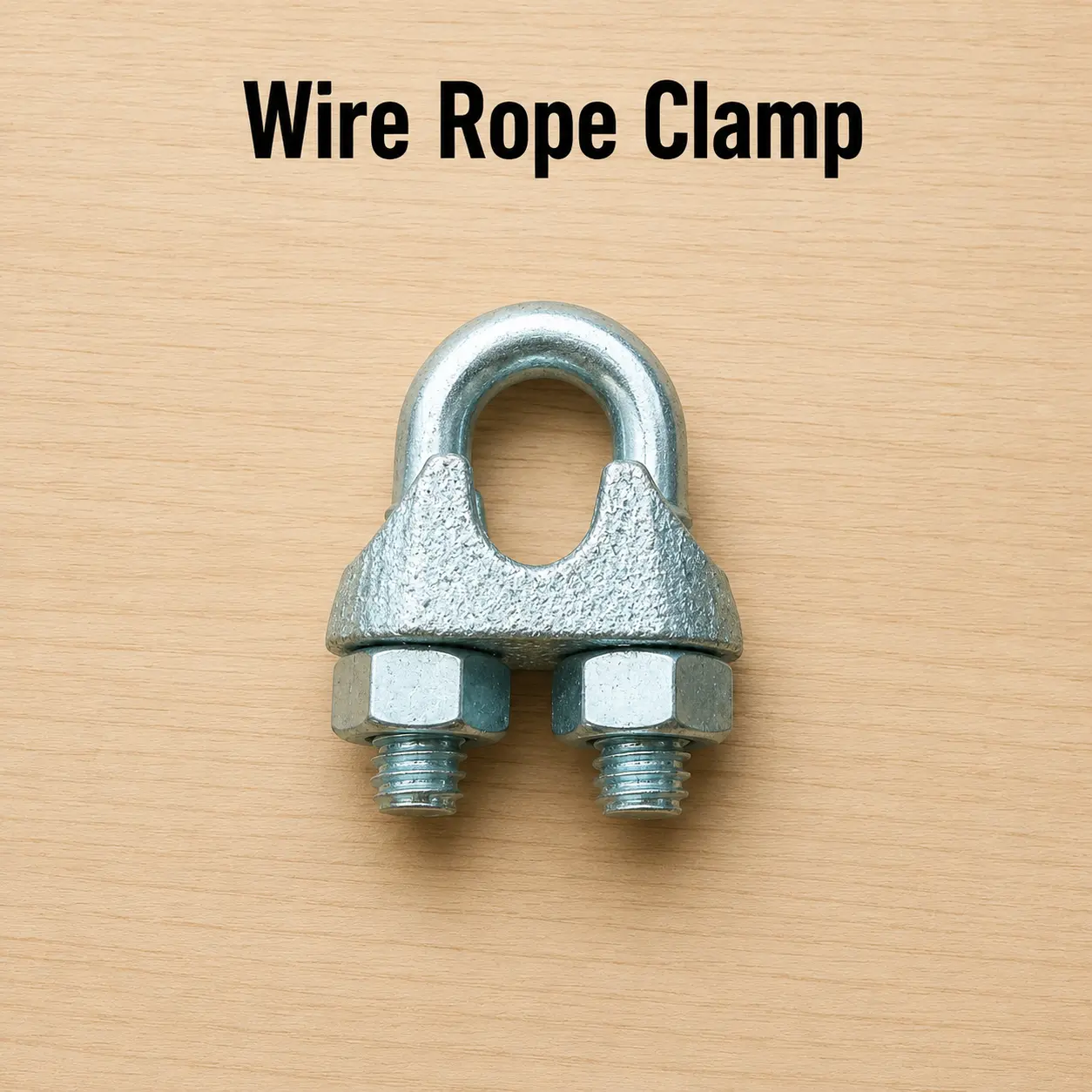 WIRE ROPE CLAMP - Precision Sheet Metal Component | Aero Enterprises Mumbai