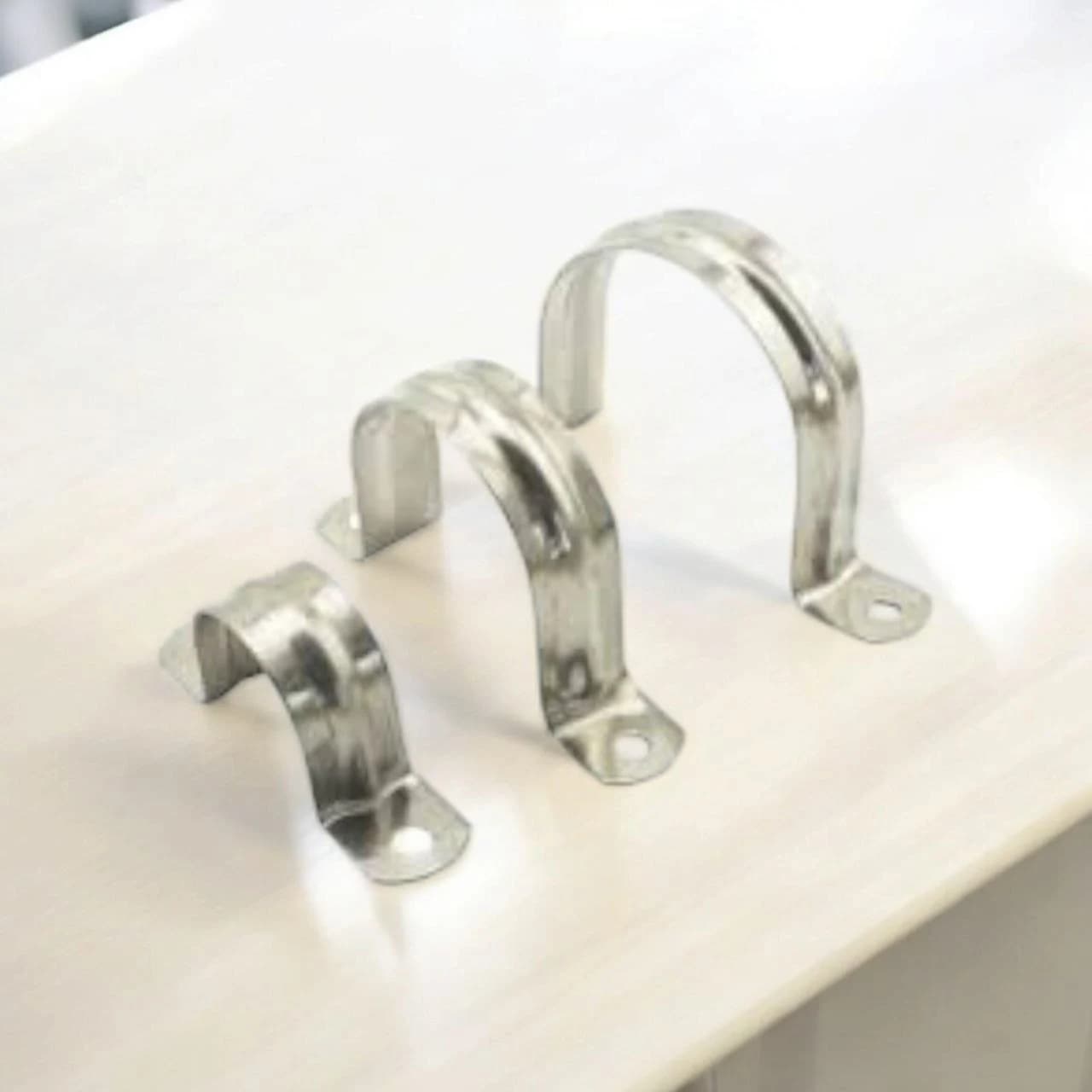 Saddle U Clamp - Stamped Sheet Metal Pipe Saddle Support Clamp