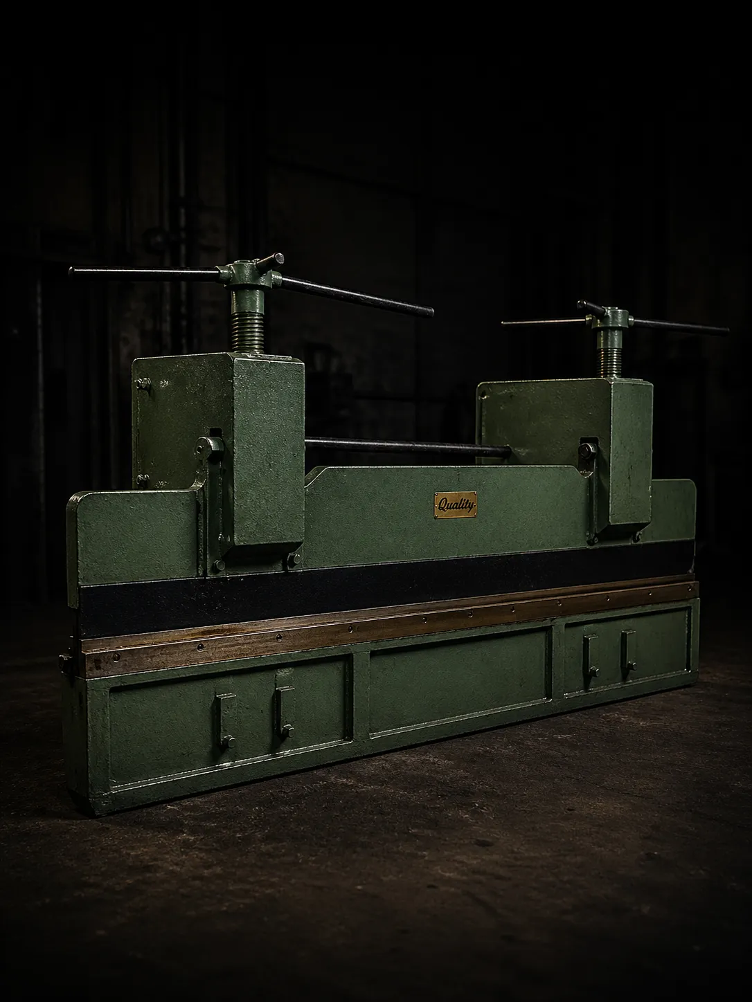 Multi-axis back gauge positioning on CNC press brake at Aero Enterprises