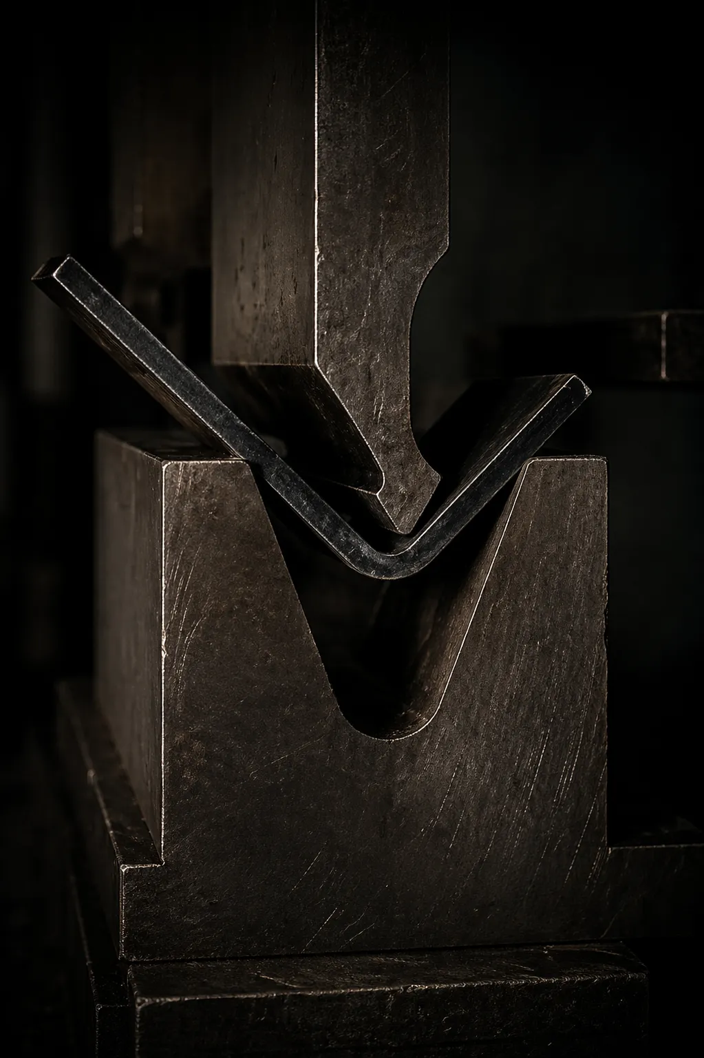 Sheet metal bending job work Vasai — bent channel profiles at Unit I